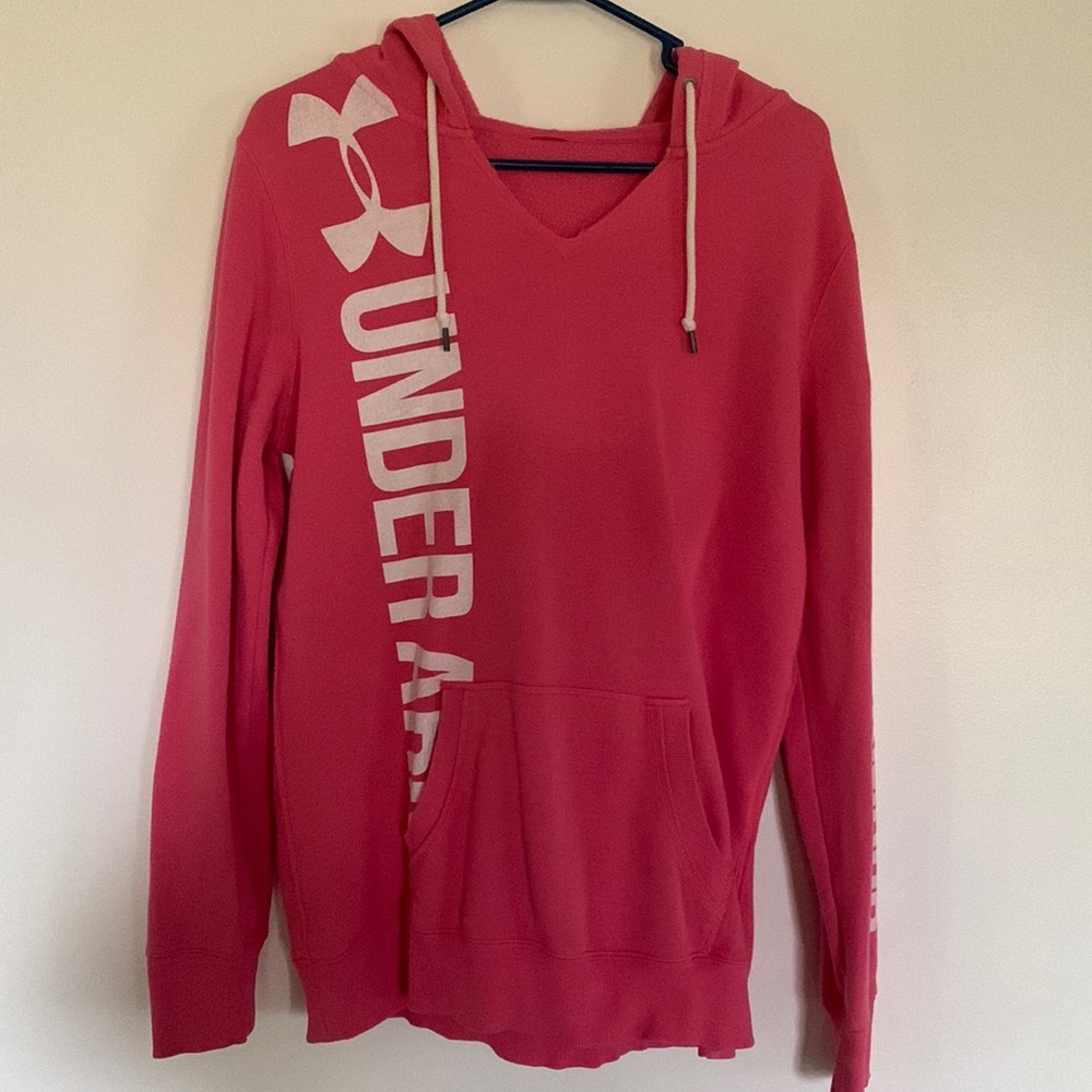 Ladies Large Under Armor hoodie